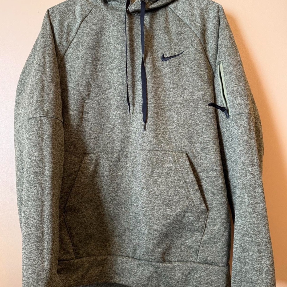 green nike hoodie